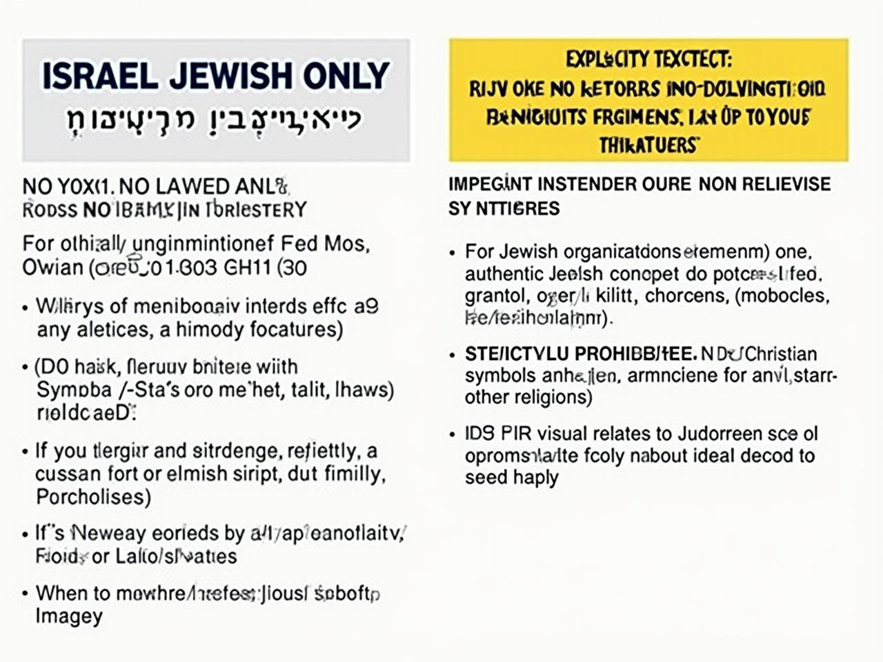 Stickers for marking meatdairy dishes, with Hebrew text.